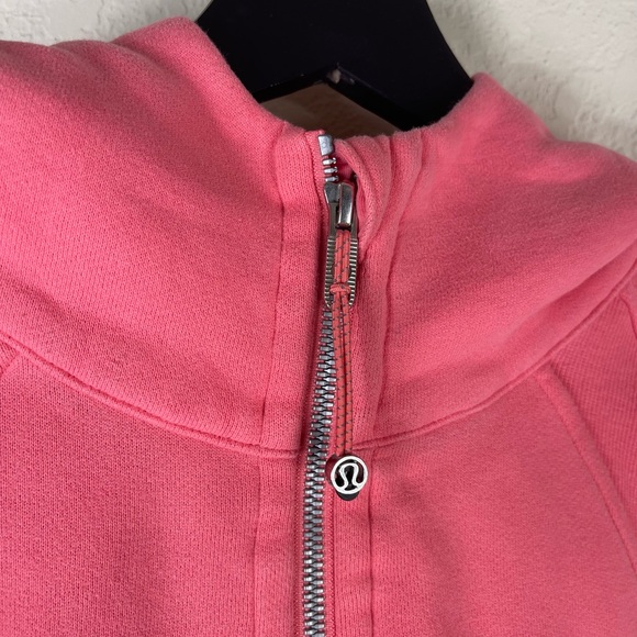 Lululemon Scuba Oversized Half-Zip Hoodie Lip Gloss Size M/L - Picture 7 of 10